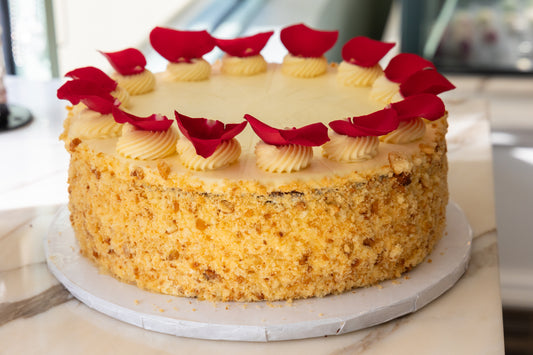Passion Fruit Ricotta Cake