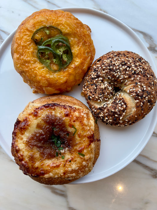A dozen bagels