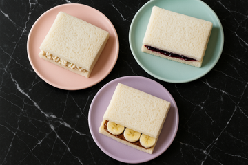 Make all the sandwiches crustless